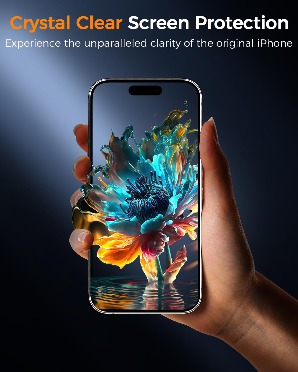 SIBEITU 3+3 Pack Screen Protector for iPhone 17 6.3 Inch Tempered Glass