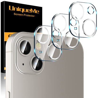 UniqueMe for 3 Pack iPhone 16 Pro/iPhone 16 Pro Max Camera Lens Protector