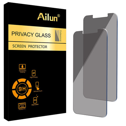 Ailun iPhone Privacy Glass 3-Pack - 6.1 Security - Small Enterprise