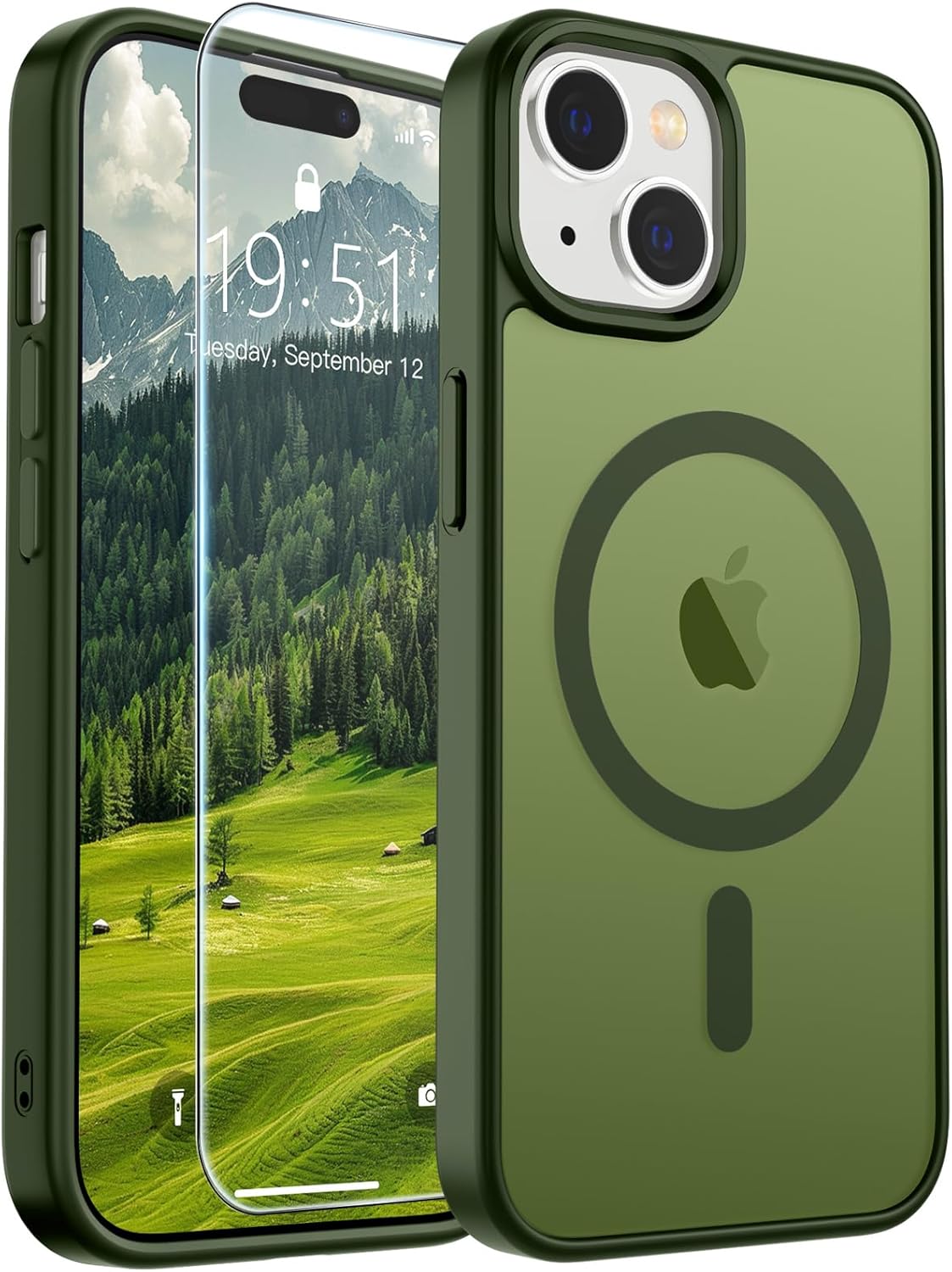 SUPFINE Magnetic iPhone SE/8 Matte Black Case