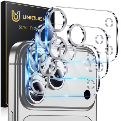 UniqueMe for 3 Pack iPhone 16 Pro/iPhone 16 Pro Max Camera Lens Protector