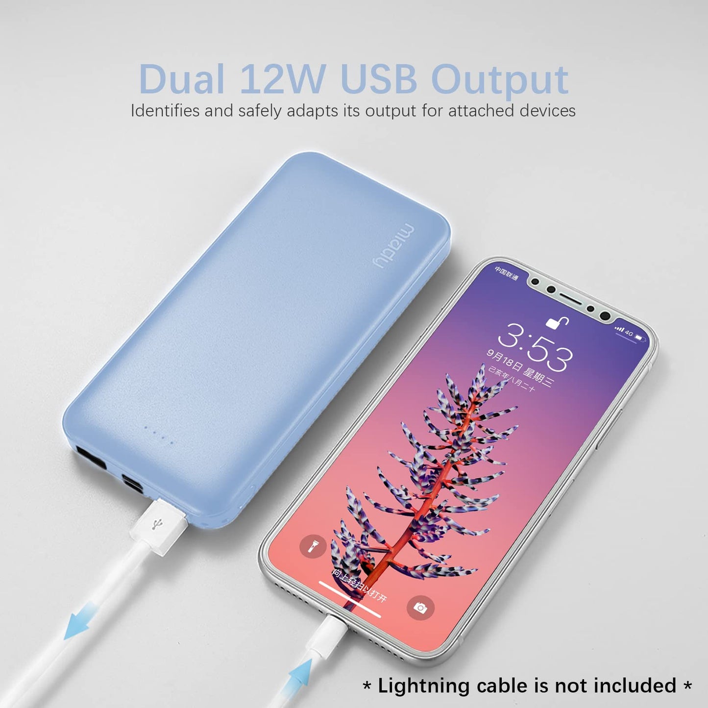 Miady Power Duo: 10K mAh USB-C Charger Pack - Small Enterprise