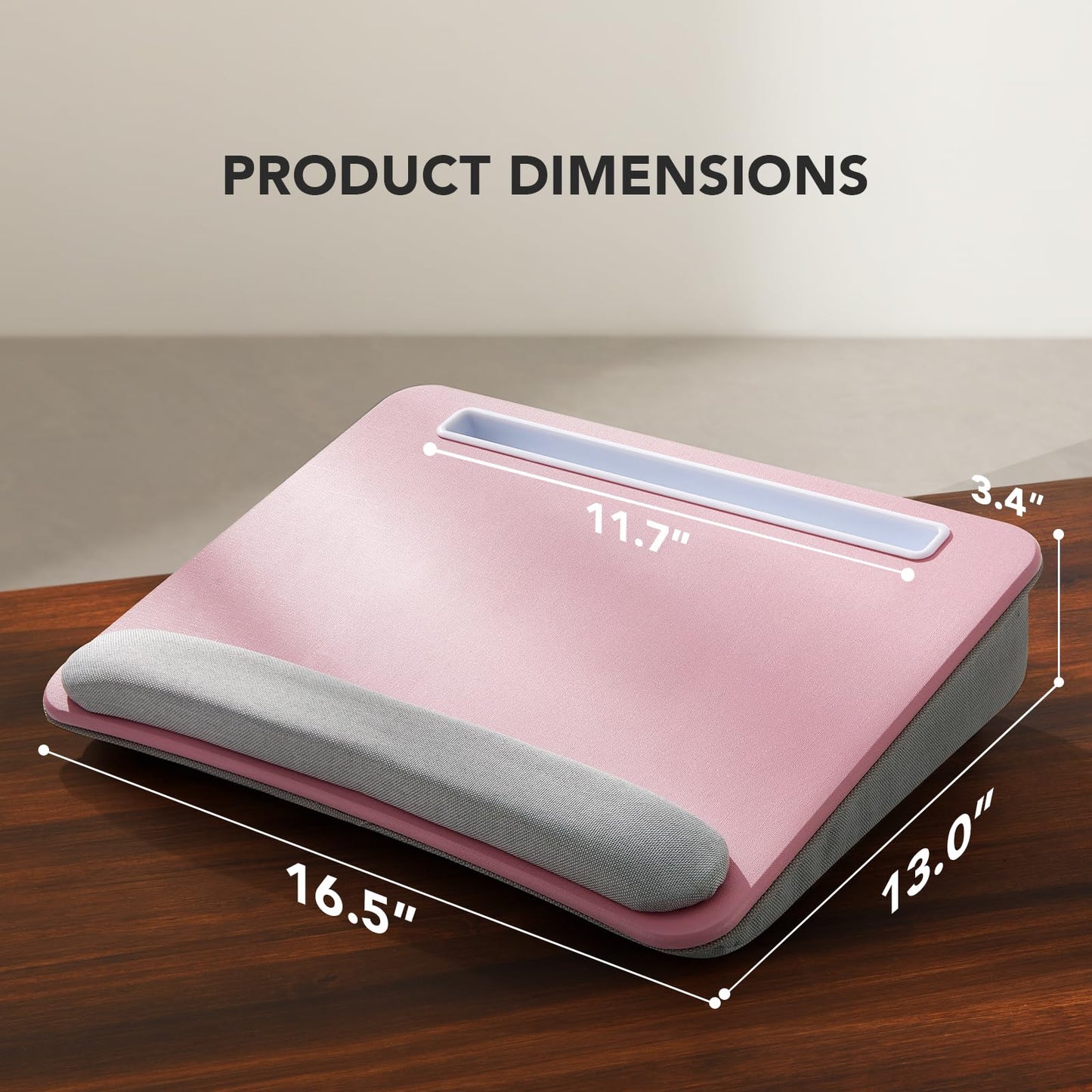 CushyLap Desk: Portable Laptop Stand & Storage