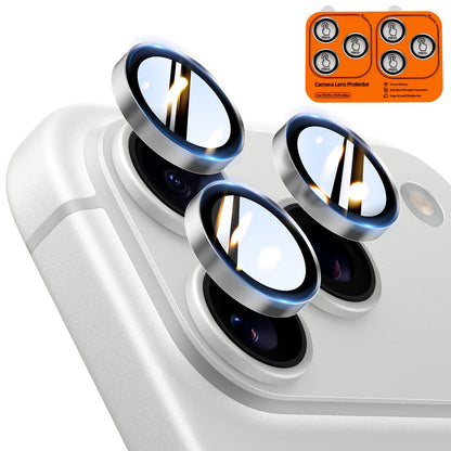 TOCOL Camera Lens Protector for iPhone 17 Tempered Glass HD Individual Scratch Resistant Camera Cover Accessories Case Friendly 2 Pack（Clear）