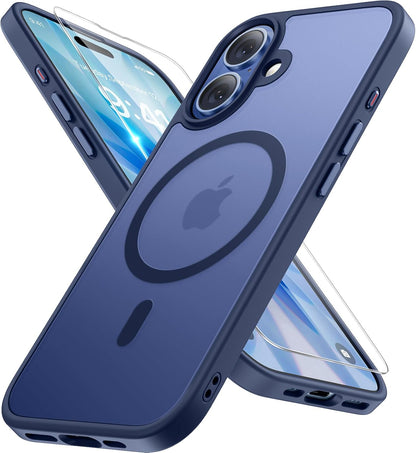Miracase Magnetic iPhone 14 Case with Protectors