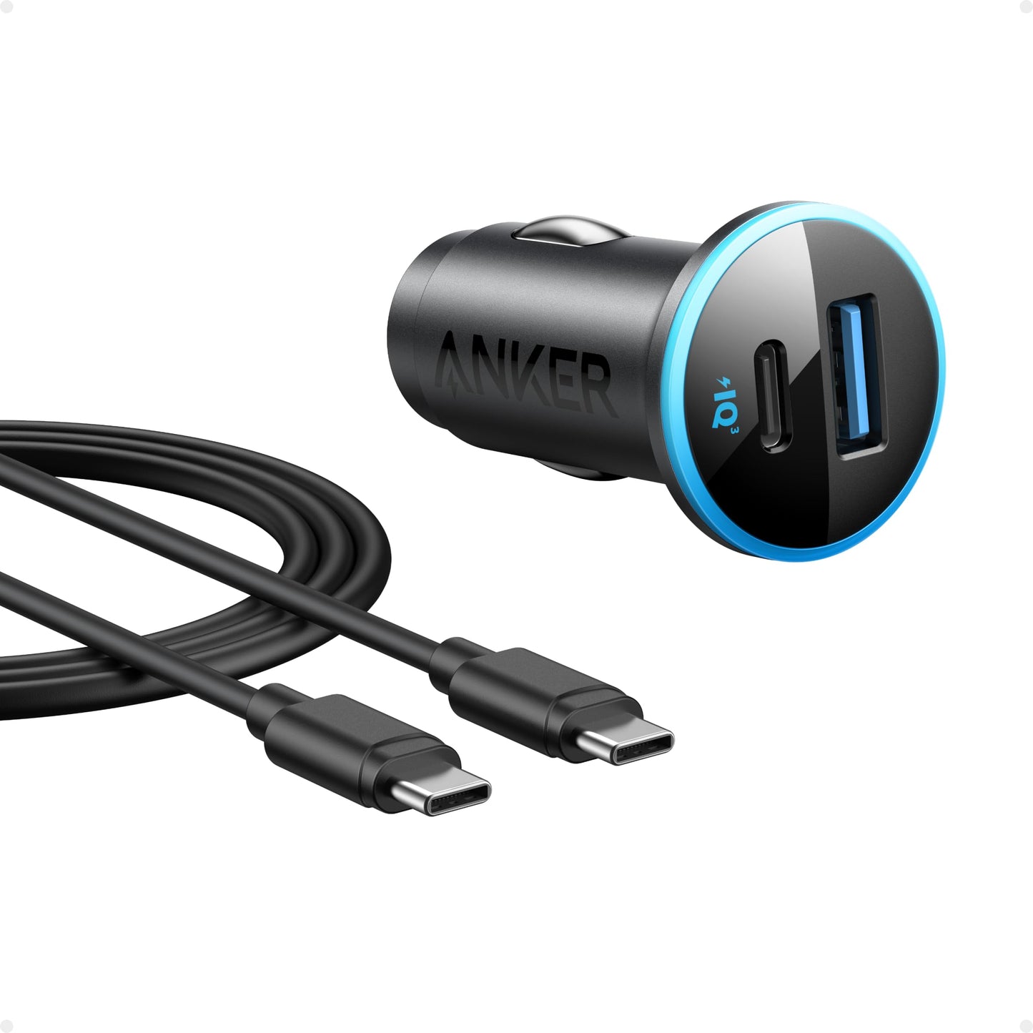 323 USB-C 52.5W Fast Car Charger Adapter