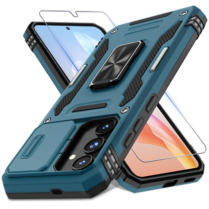 ###DEERLAMN Galaxy A17 Case with Slide Cover-Black