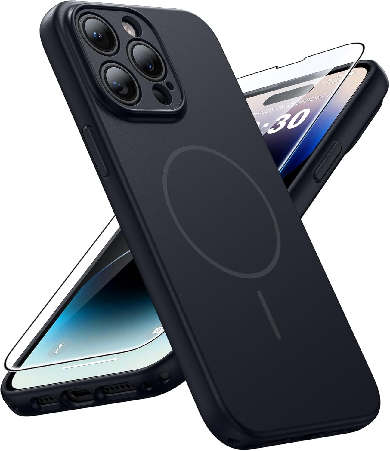 FNTCASE Galaxy A17/A16 5G Military Grade Case Black