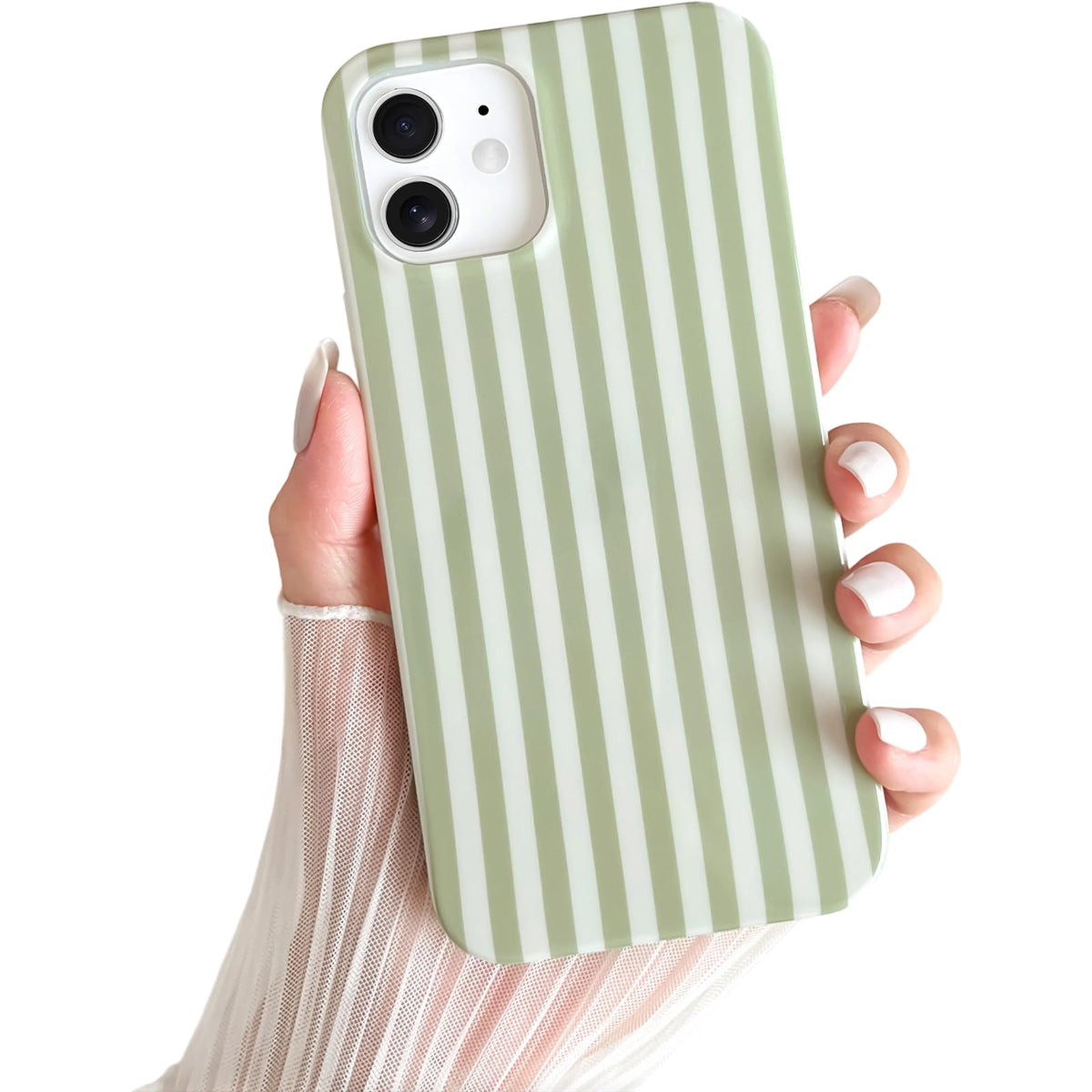 Yeddabox for iPhone 17 Pro Max Case Cute Striped Phone Case Soft TPU Slim Shockproof Phone Cover for Women Girls, Pink