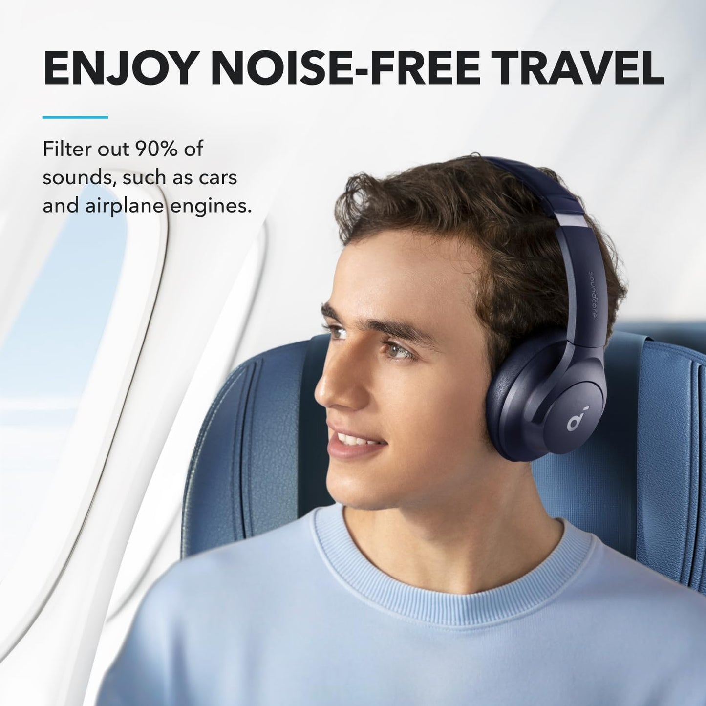 Q20i Hybrid ANC Wireless Bluetooth Headphones