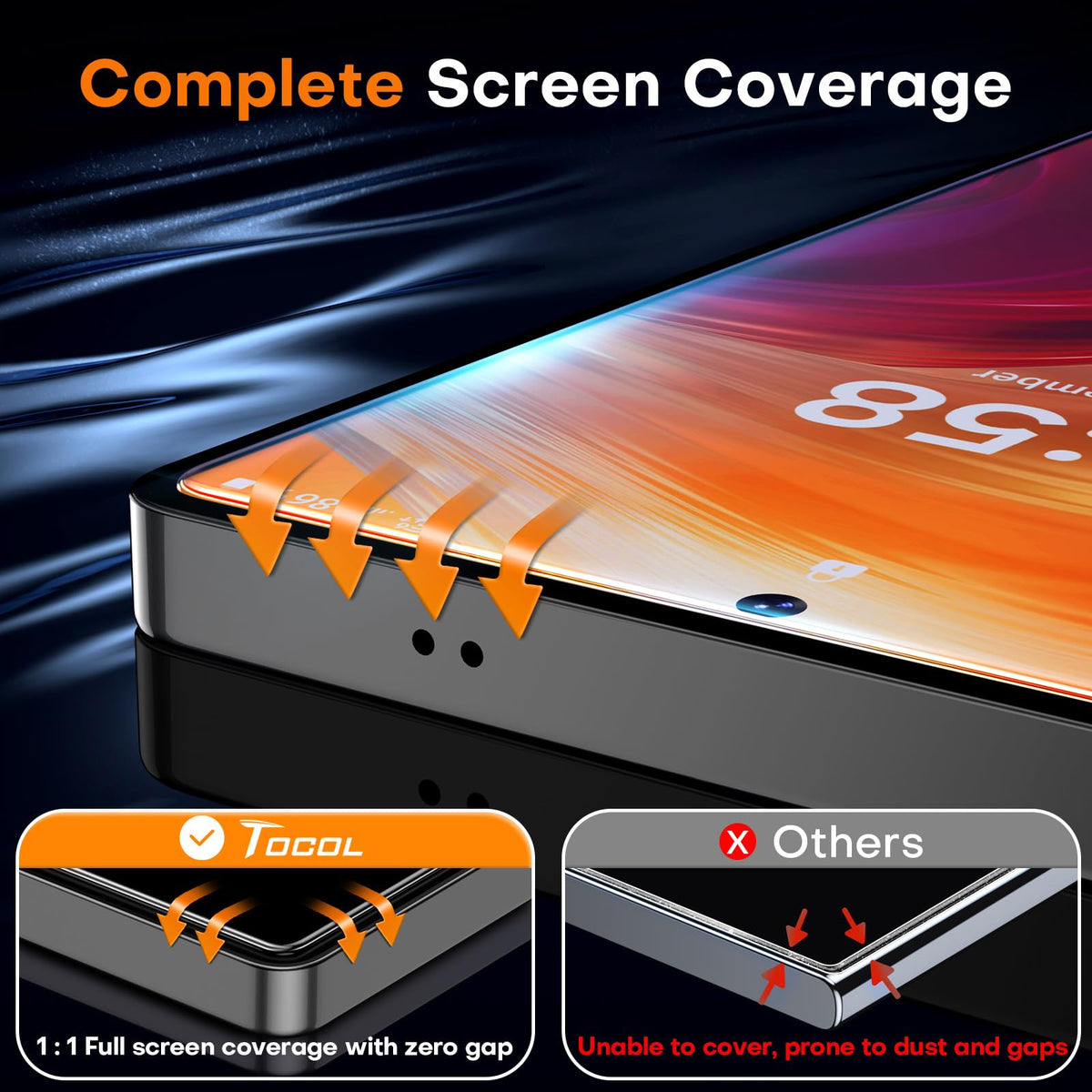 TOCOL for Pixel 10 Pro XL Screen Protector