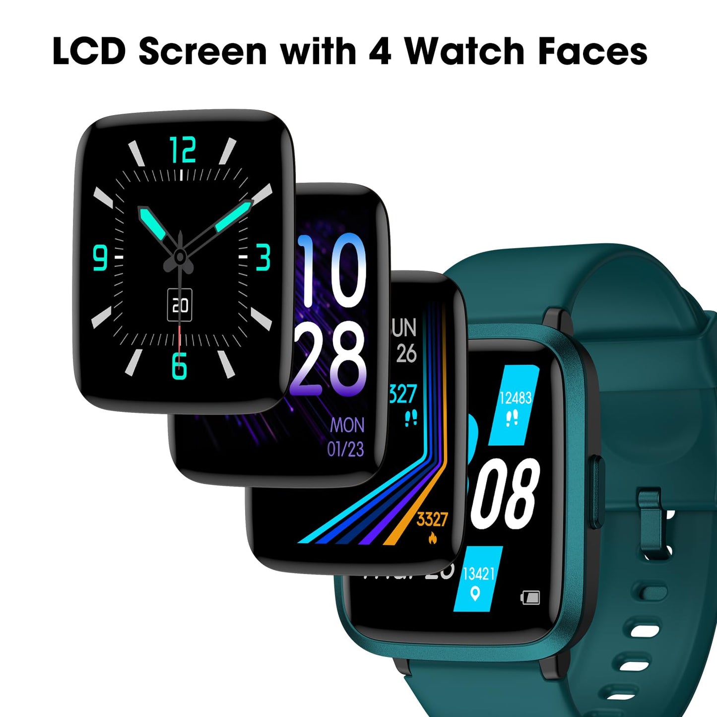 FitWatch Pro: Heart & Sleep Tracker Smartwatch 1.5 - Small Enterprise