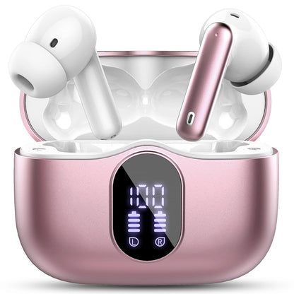 Bluetooth 5.4 Wireless Earbuds with Mic