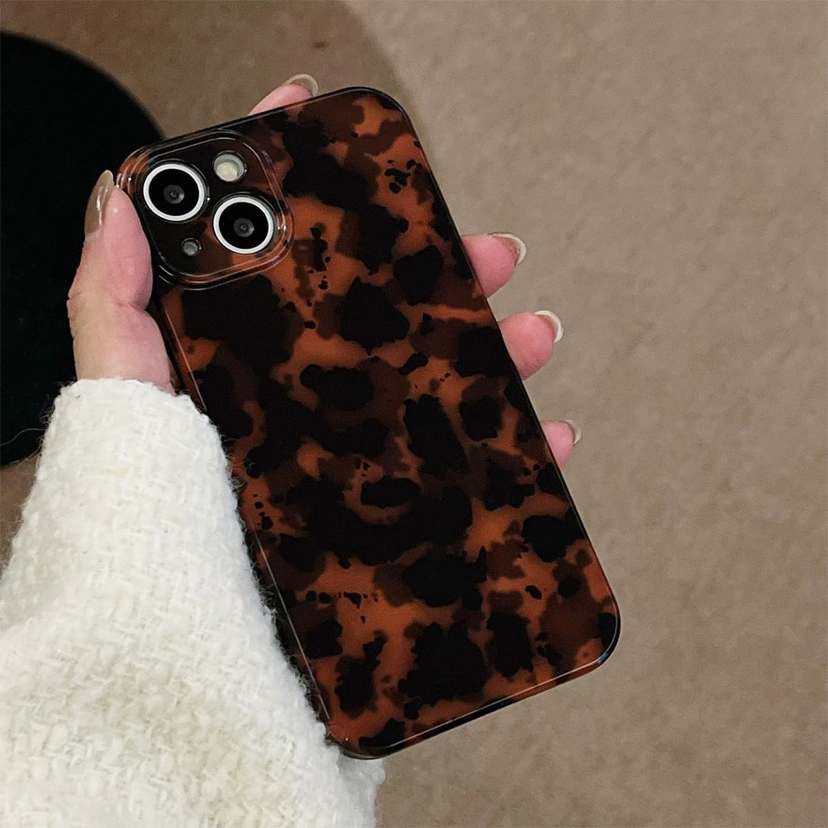 Cute Phone Case for iPhone 15 Pro Case Cheetah Leopard Print