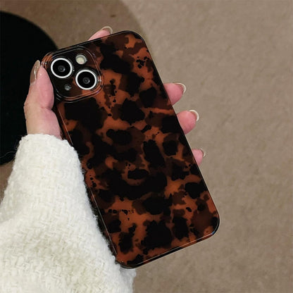 Cute Phone Case for iPhone 15 Pro Case Cheetah Leopard Print