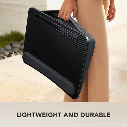 CushyLap Desk: Portable Laptop Stand & Storage