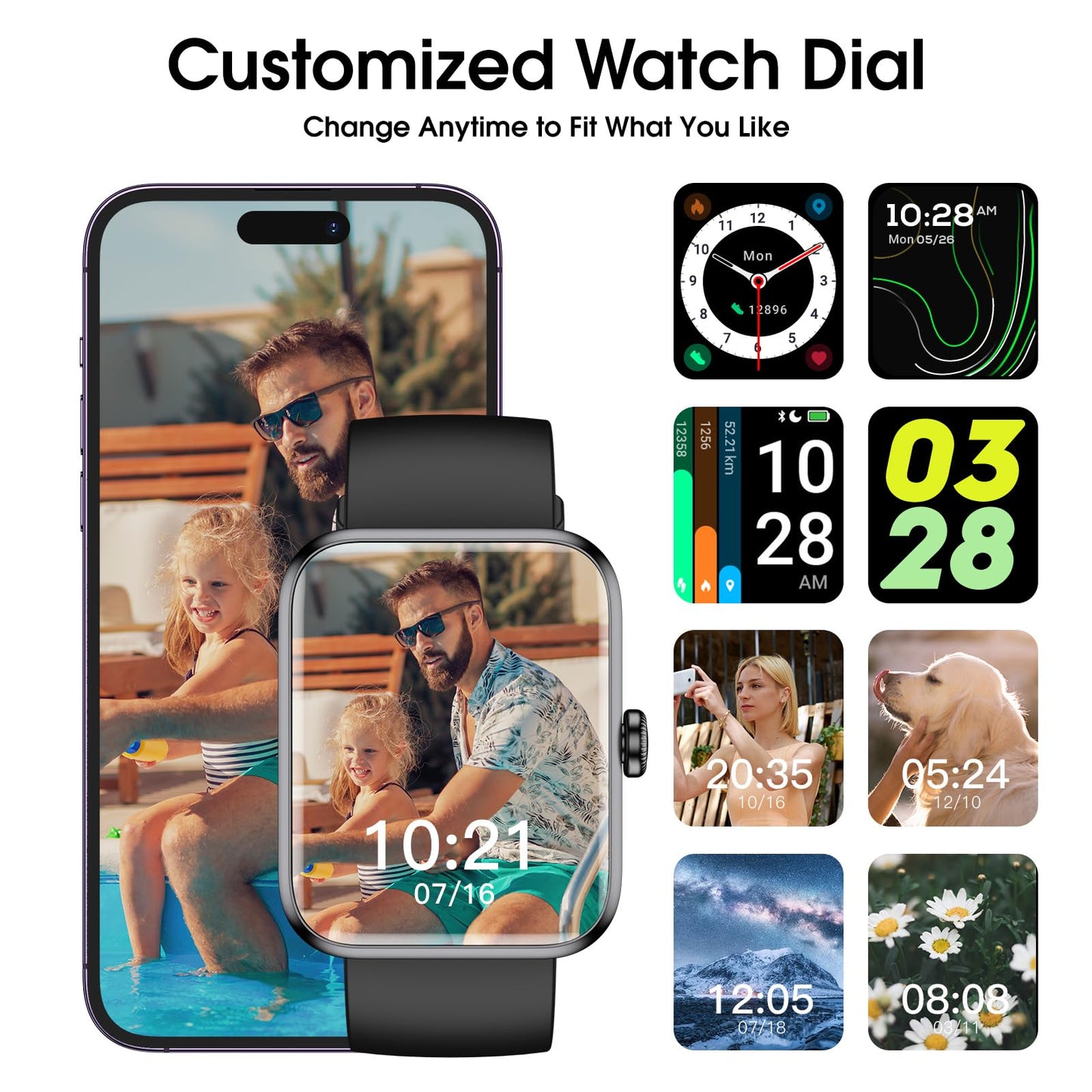 FitWatch Pro: Heart & Sleep Tracker Smartwatch 1.5 - Small Enterprise