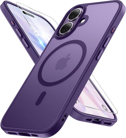 Miracase Magnetic iPhone 14 Case with Protectors