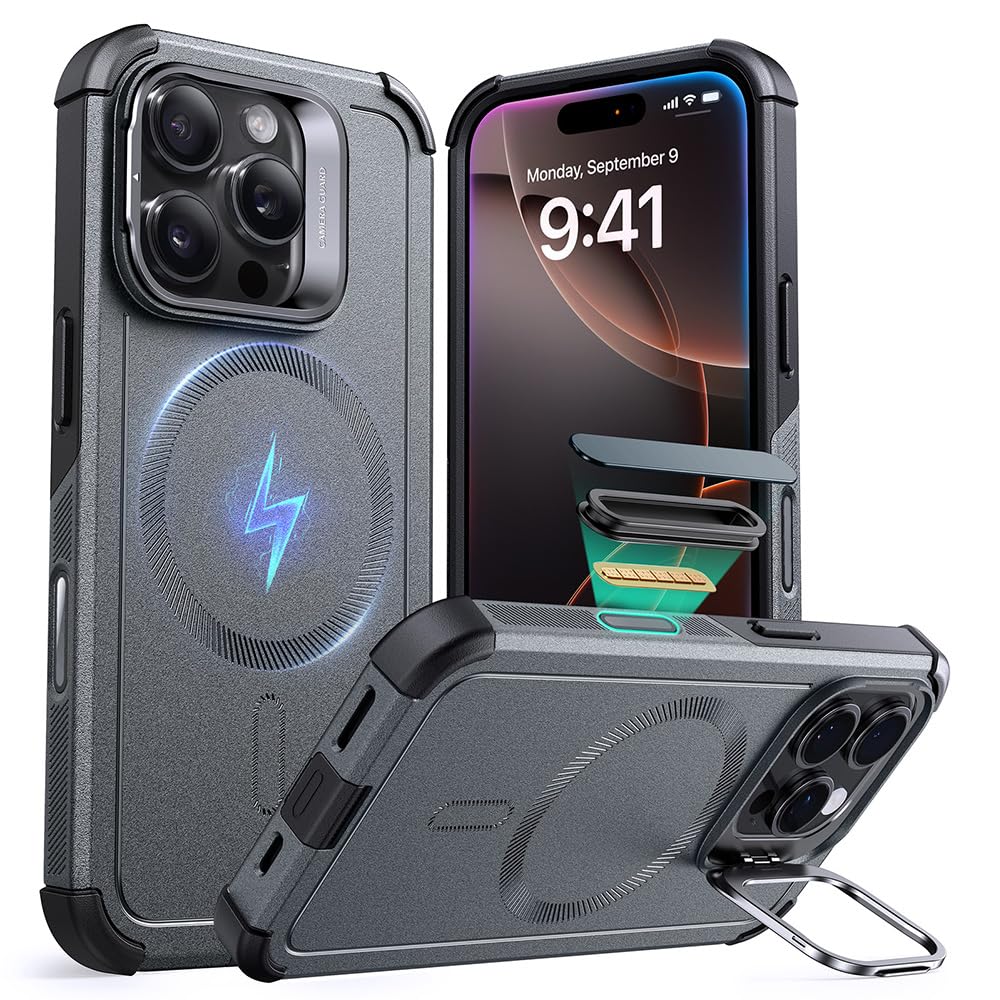 ESR Air Armor: Clear Black Military-Grade iPhone Case