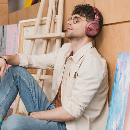 OneOdio ProC: 110Hr Bluetooth Foldable Bass Headset