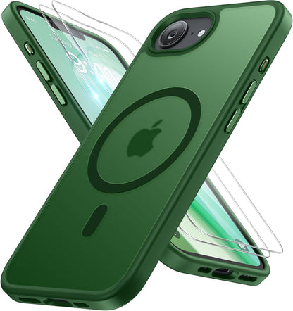 Miracase Magnetic iPhone 14 Case with Protectors