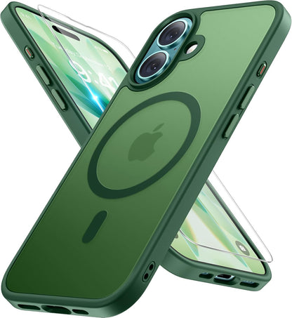 Miracase Magnetic iPhone 14 Case with Protectors