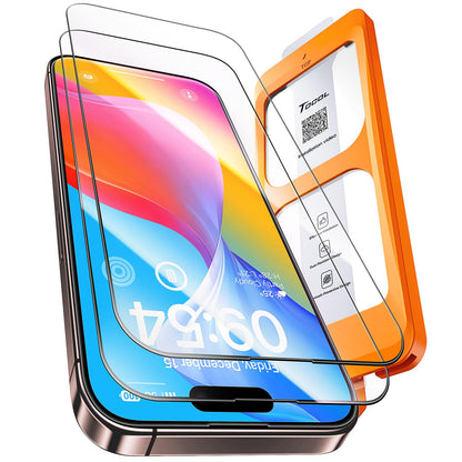 TOCOL Privacy Shield 9H Glass for iPhone 15 - 2 Pack - Small Enterprise