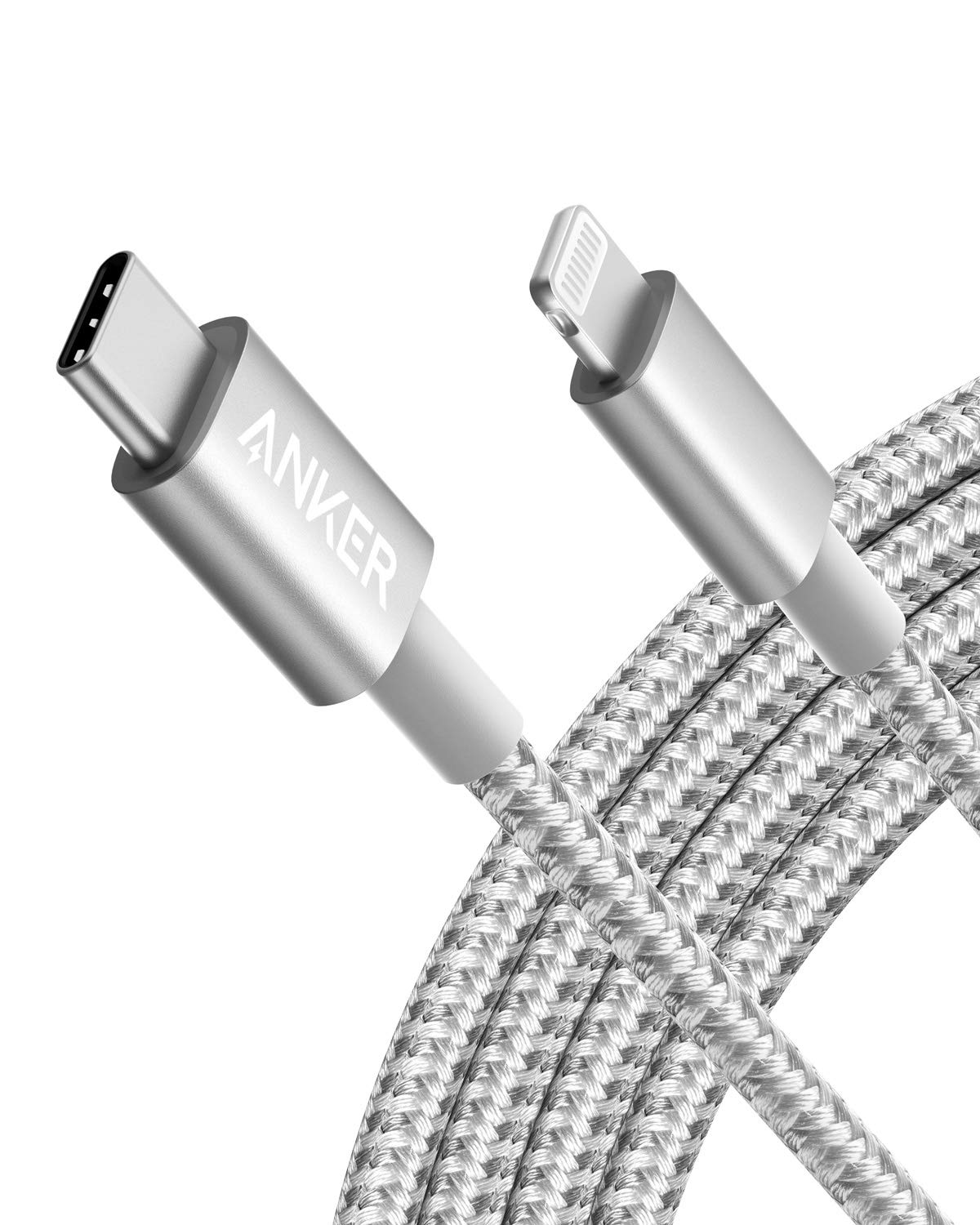 Anker SwiftCharge Nylon USB-C to Lightning Cord 3.3ft