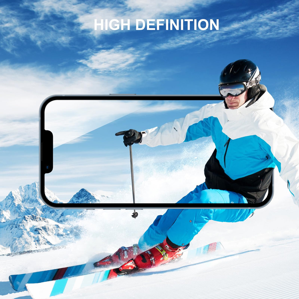 SIBEITU 3+3 Pack Screen Protector for iPhone 17 6.3 Inch Tempered Glass