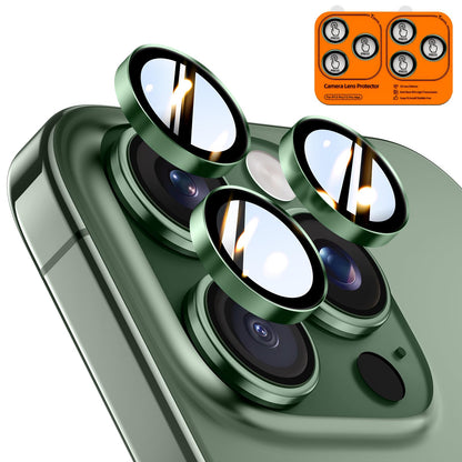 TOCOL Camera Lens Protector for iPhone 17 Tempered Glass HD Individual Scratch Resistant Camera Cover Accessories Case Friendly 2 Pack（Clear）