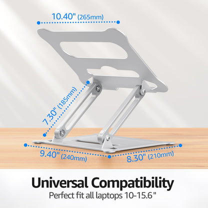 FlexLift: Adjustable Laptop Riser for All Models