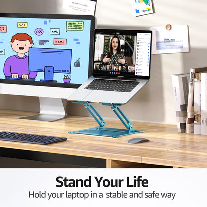 FlexLift: Adjustable Laptop Riser for All Models