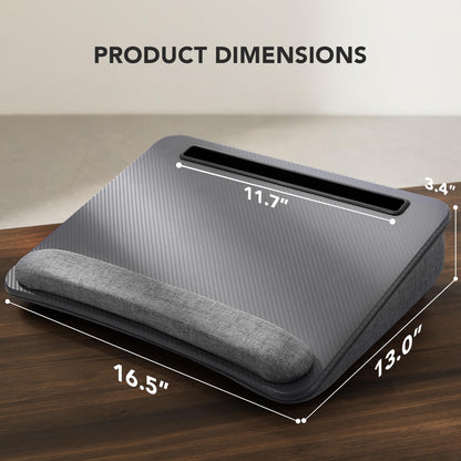 CushyLap Desk: Portable Laptop Stand & Storage