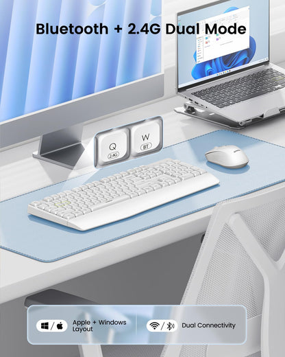 Seenda SyncPro: Ergonomic Bluetooth Keyboard & Mouse