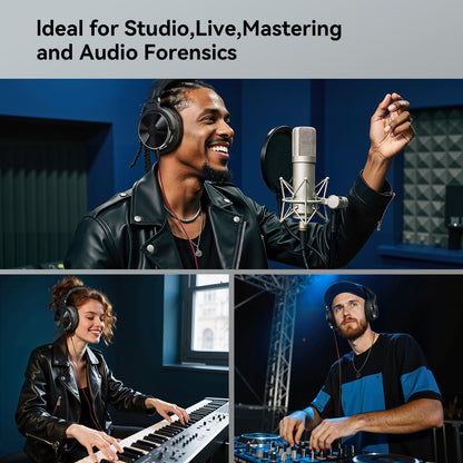 OneOdio Pro DJ Studio Over-Ear Headphones - Black