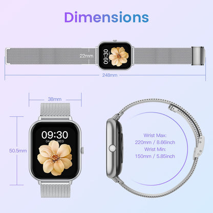 FitGoddess Smartwatch: Health & Fitness Tracker - Small Enterprise