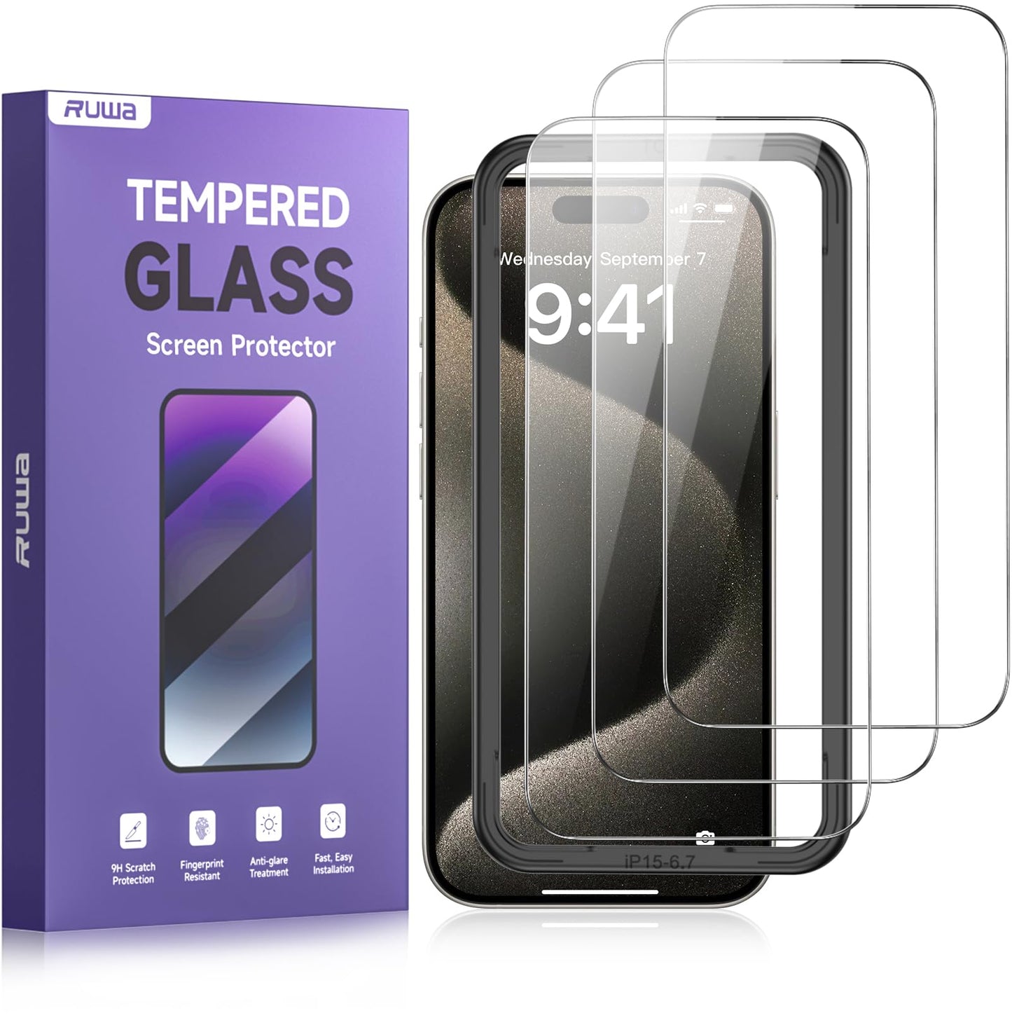 Ruwa Guard: Privacy Screen Protector for iPhone 13/14 - Small Enterprise