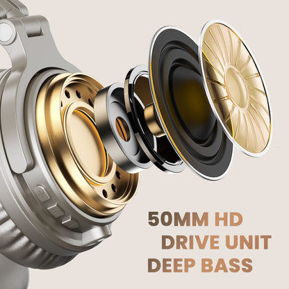 OneOdio ProC: 110Hr Bluetooth Foldable Bass Headset