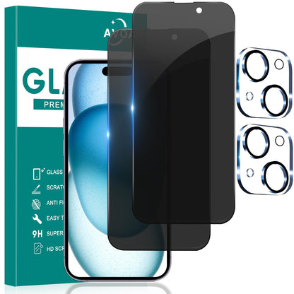 iGuard 2-Pack Privacy Screen Protector for iPhone 14/13 - Small Enterprise