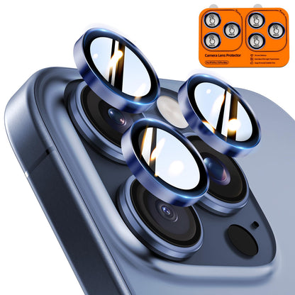 TOCOL Camera Lens Protector for iPhone 17 Tempered Glass HD Individual Scratch Resistant Camera Cover Accessories Case Friendly 2 Pack（Clear）