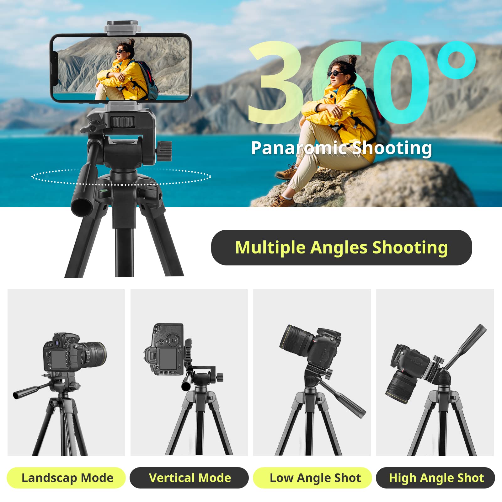 Sensyne ProTripod: 64 Versatile Phone & iPad Stand - Small Enterprise
