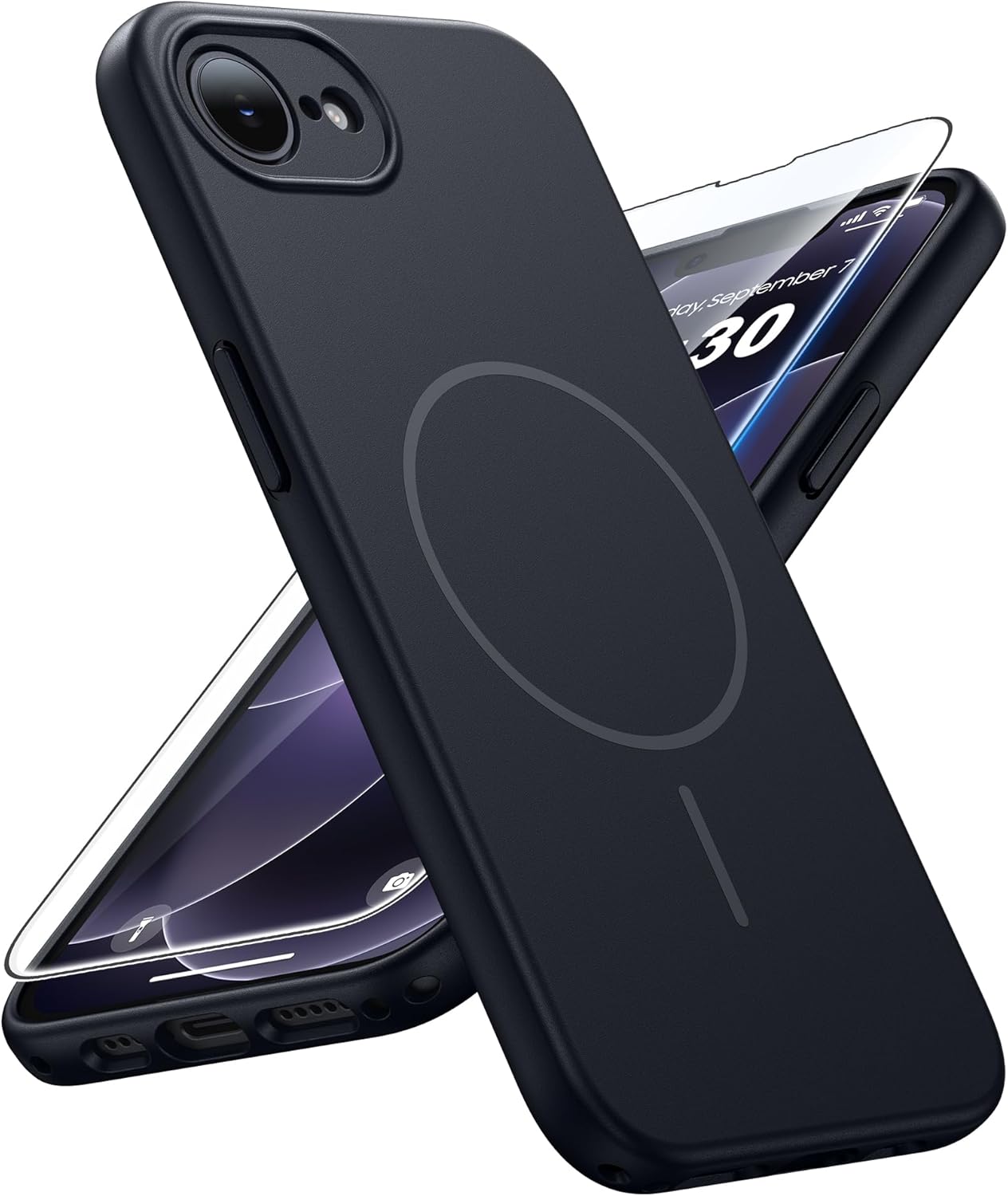 FNTCASE Galaxy A17/A16 5G Military Grade Case Black