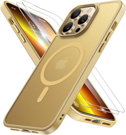 Miracase Magnetic iPhone 14 Case with Protectors