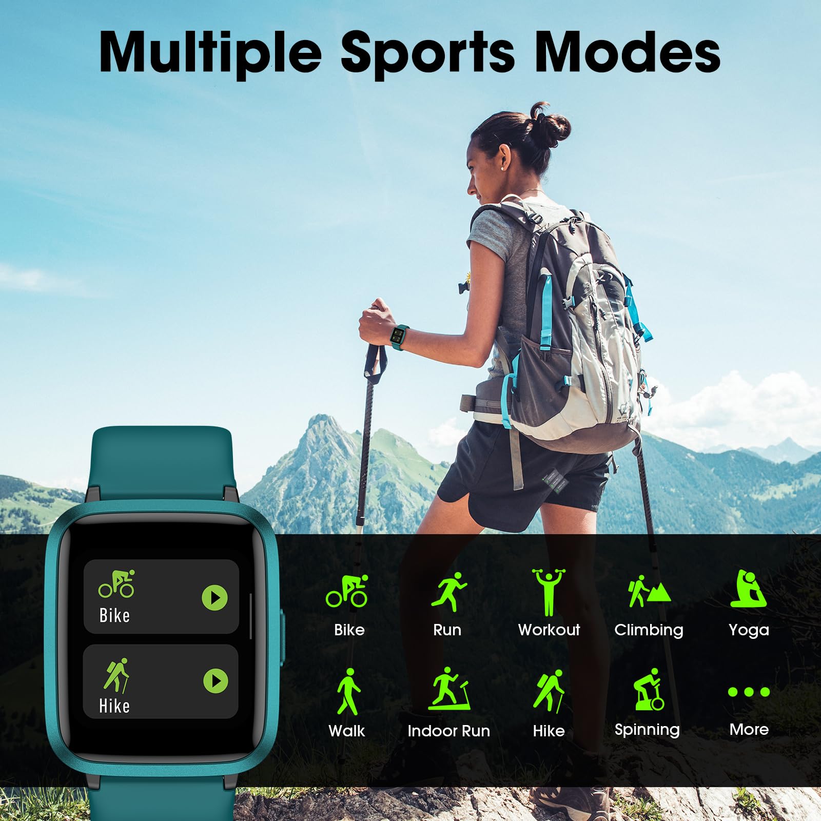 FitWatch Pro: Heart & Sleep Tracker Smartwatch 1.5 - Small Enterprise