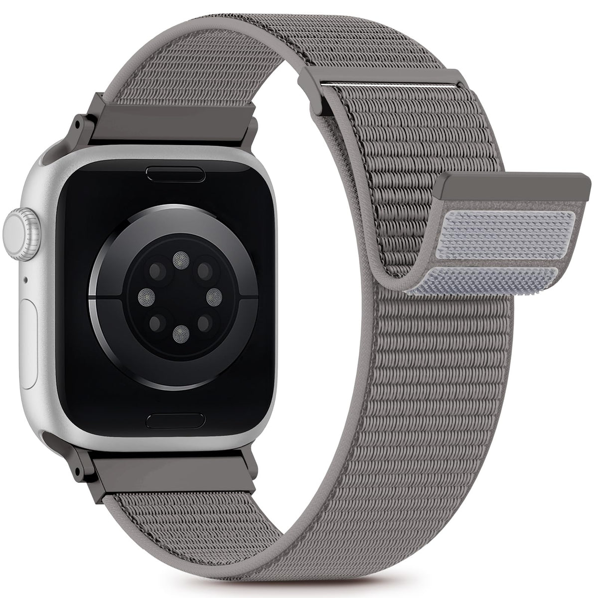 Nylon Loop Sport Band Compatible with Apple Watch Bands 44mm 45mm 46mm 49mm 42mm for Women Men, iWatch Wrist Straps for Ultra 3 2, Se, Series 11 10 9 8 7, Breathable, Soft Band Ideal for Outdoor