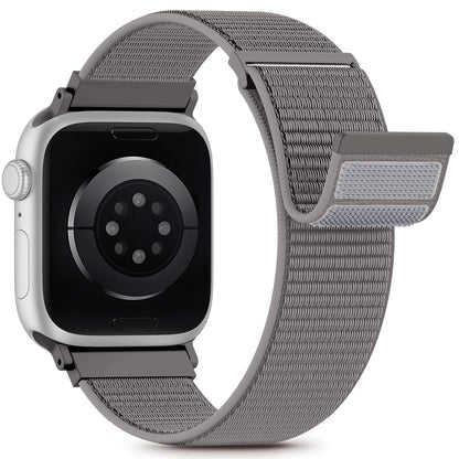 Nylon Loop Sport Band Compatible with Apple Watch Bands 44mm 45mm 46mm 49mm 42mm for Women Men, iWatch Wrist Straps for Ultra 3 2, Se, Series 11 10 9 8 7, Breathable, Soft Band Ideal for Outdoor