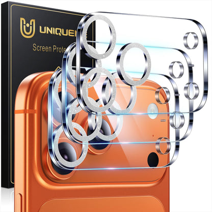 UniqueMe for 3 Pack iPhone 16 Pro/iPhone 16 Pro Max Camera Lens Protector
