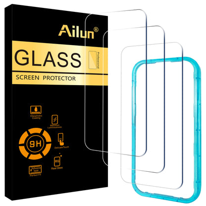 Ailun iPhone 16/15/15 Pro 6.1 Screen Protector 3-Pack