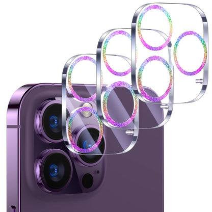 UniqueMe for 3 Pack iPhone 16 Pro/iPhone 16 Pro Max Camera Lens Protector