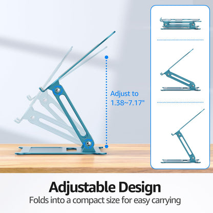 FlexLift: Adjustable Laptop Riser for All Models